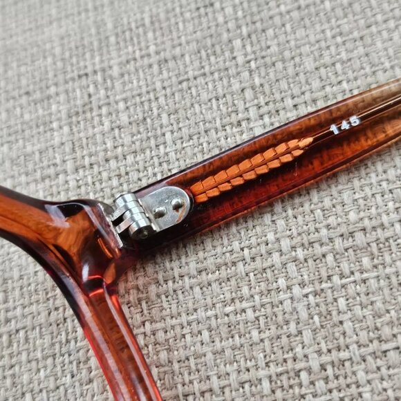 M.W Vintage Men Eyeglasses Frame Brown Glasses 54[]20 145 Frame only - Picture 9 of 11